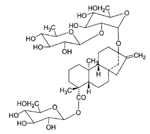 Dulcoside A chemical structure