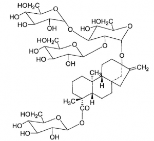 Rebaudioside A chemical structure