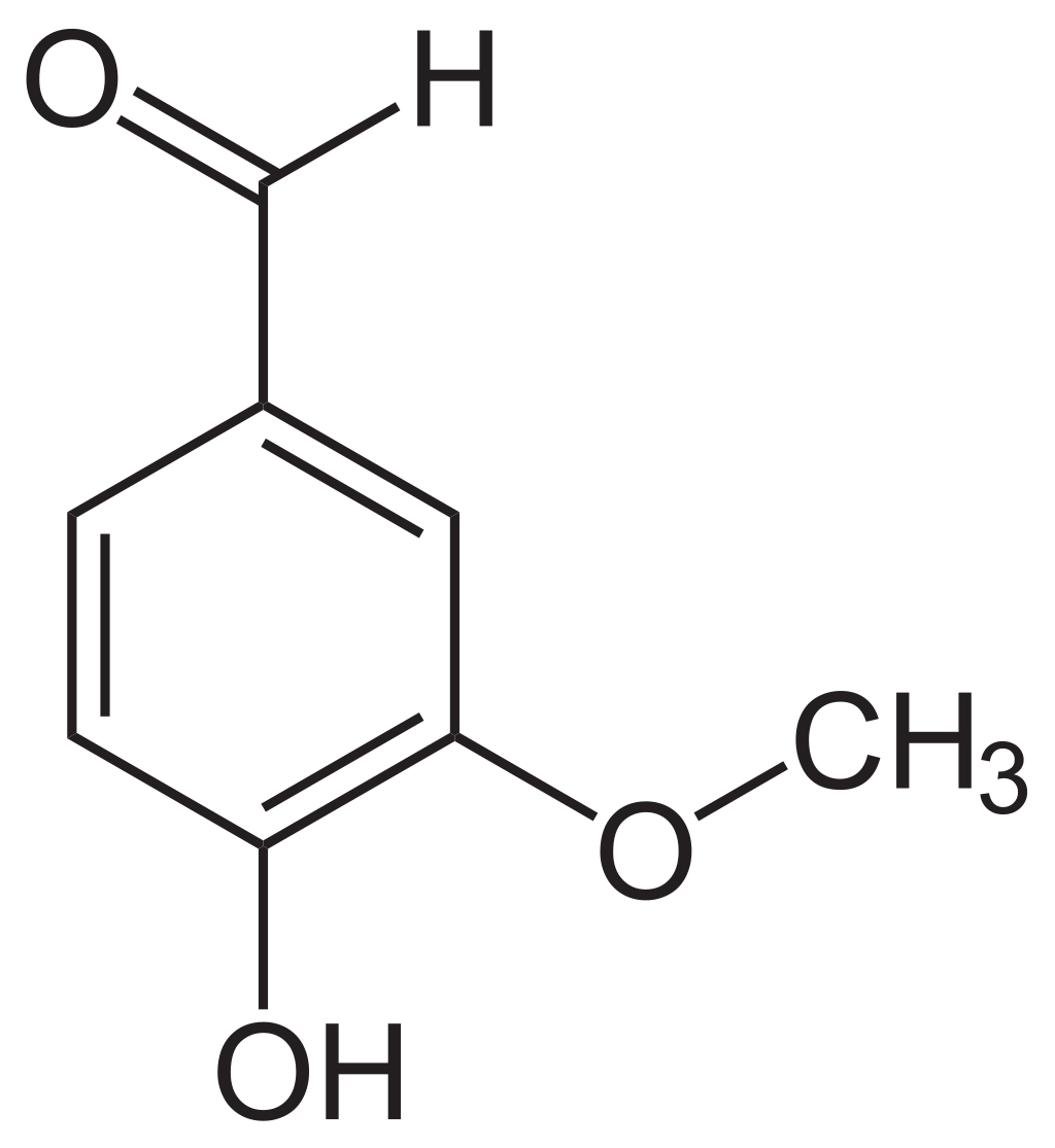 Vanillin chemical structure